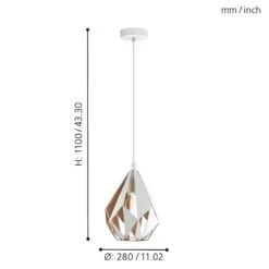 EGLO Suspension Carlnon I -EGLO || BRILLIANT || Trio Soldes Boutique 1000178407 200623 10014900336 SKETCH DETAILS P000000001000178407 sketch
