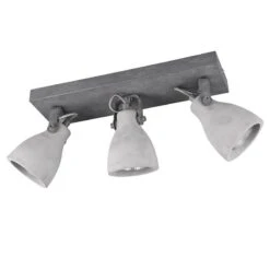 Trio Plafonnier Concrete -EGLO || BRILLIANT || Trio Soldes Boutique 1000184398 190819 10523600084 DETAILS P000000001000184398