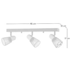 Plafonnier Tolne I -EGLO || BRILLIANT || Trio Soldes Boutique 1000266004 231012 500 SKETCH DETAILS P000000001000266004 sketch