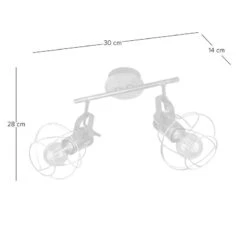 Plafonnier Madras I -EGLO || BRILLIANT || Trio Soldes Boutique 1000275004 231012 500 SKETCH DETAILS P000000001000275004 sketch