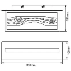 BRILLIANT Applique Chaumont -EGLO || BRILLIANT || Trio Soldes Boutique 1000373823 230207 500 SKETCH DETAILS P000000001000373823 sketch