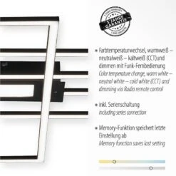 Plafonnier Asmin - Type A -EGLO || BRILLIANT || Trio Soldes Boutique 1000382670 230427 043 DETAILS P000000001000382670