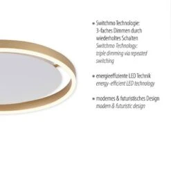 Plafonnier Ritus - Type A -EGLO || BRILLIANT || Trio Soldes Boutique 1000382757 230427 040 DETAILS P000000001000382757