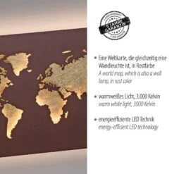 Applique Murale LED Map -EGLO || BRILLIANT || Trio Soldes Boutique 1000404602 230919 040 DETAILS P000000001000404602