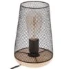 Lampe à Poser Grille Et Bois 1 Lampe à Poser Grille Et Bois -EGLO || BRILLIANT || Trio Soldes Boutique 1fe683625c04475a88b539651dcf658b