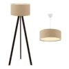 Set De 2 Luminaires Scunthorpe E27 Beige -EGLO || BRILLIANT || Trio Soldes Boutique 3eeccac51b164d67b19afc0033b9464d