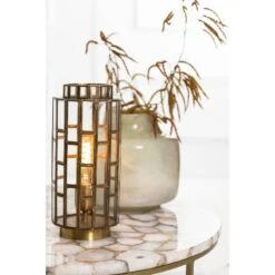 Lampe De Table Søstrene Bronze -EGLO || BRILLIANT || Trio Soldes Boutique 479943f5564e4cd9931e5b09f664d927