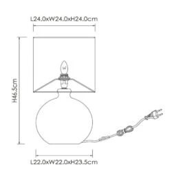ESTERAD - Lampe De Table -EGLO || BRILLIANT || Trio Soldes Boutique 53cabd0273c4454b907d4f9923db7d23.cropped 324 731 1926 2034.processed