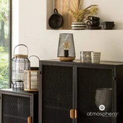 Lampe à Poser Grille Et Bois -EGLO || BRILLIANT || Trio Soldes Boutique 5f12b1fe4c714517a435a4e523da181a