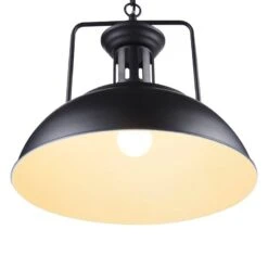 Lampe Suspendue Suspension Lustre Noir -EGLO || BRILLIANT || Trio Soldes Boutique 9e14e50c72e84a6e97739d647623be75