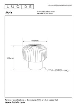 JANY - Lampe De Table -EGLO || BRILLIANT || Trio Soldes Boutique b95868c8e09d48509990b845ebc5ff31