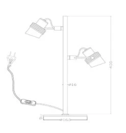 TUNDRAN - Lampe De Table -EGLO || BRILLIANT || Trio Soldes Boutique d0a2096396b3493282f7cac81d628362.cropped 265 817 1994 2102.processed