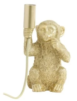 Lampe De Table MONKEY Or