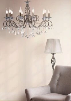 Lustre Design Grace 6 -EGLO || BRILLIANT || Trio Soldes Boutique fe3be7c6a5c744aeabf118b9ef25df59