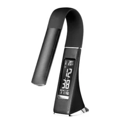 Lampe De Bureau LED Alex Time -EGLO || BRILLIANT || Trio Soldes Boutique led schreibtischleuchte alex time kunststoff 1 flammig schwarz 5083796