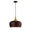EGLO Suspension Obregon -EGLO || BRILLIANT || Trio Soldes Boutique pendelleuchte obregon stahl 1 flammig braun creme 4235012