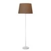 Lampadaire Lena -EGLO || BRILLIANT || Trio Soldes Boutique stehleuchte lena eisen webstoff 1 flammig braun weiss 4309764